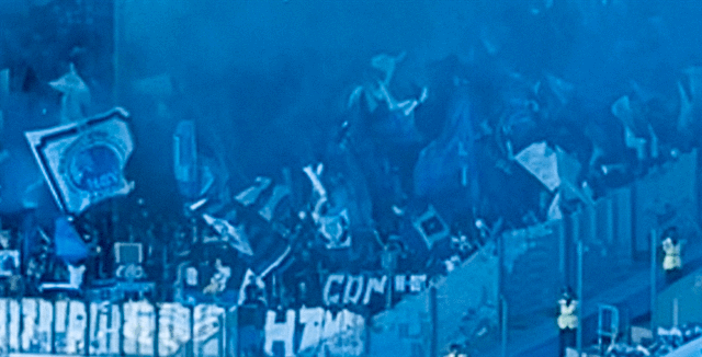 Rostock: Umzug des Gästeblocks